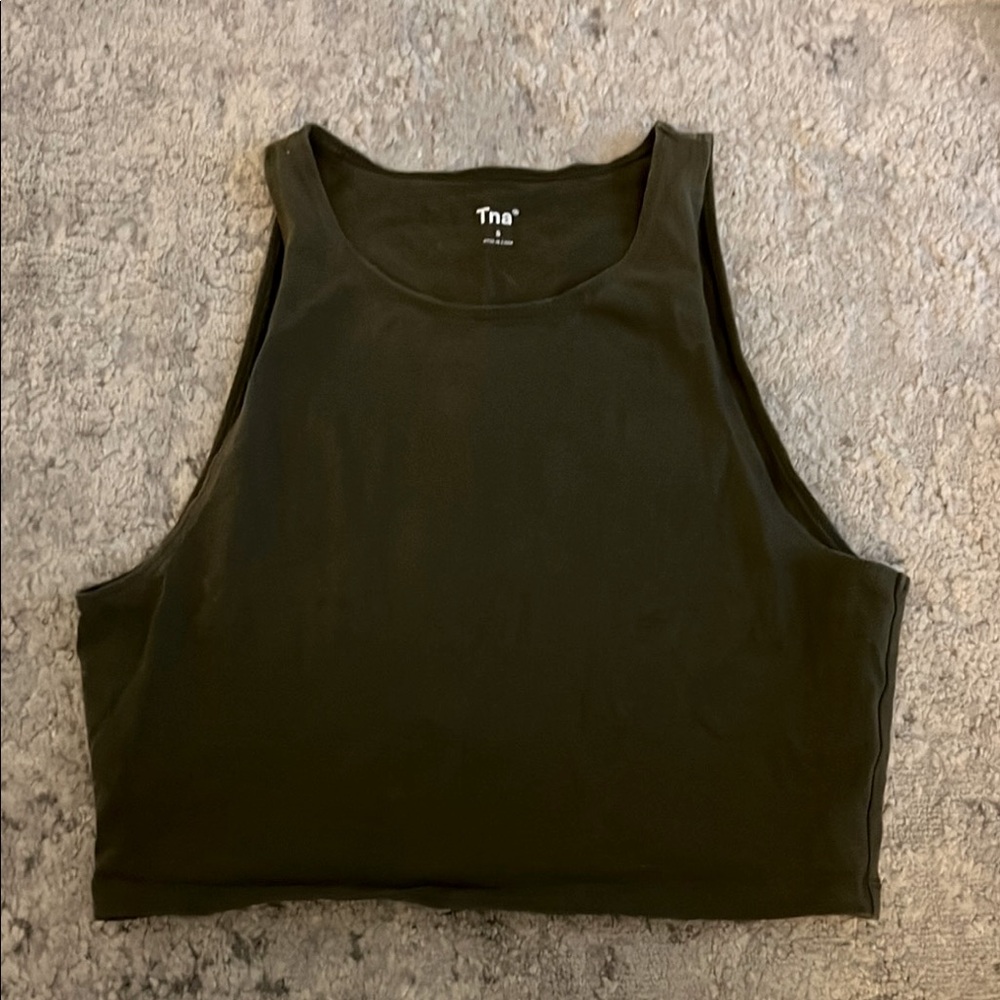 Tna Women's Green Tank Top